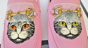 gucci cat mules