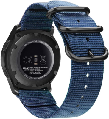 Watch Band Compatible with Samsung Galaxy Watch 3 45mm/ Galaxy Watch 1 46mm Blue s-l400.jpg main image 2