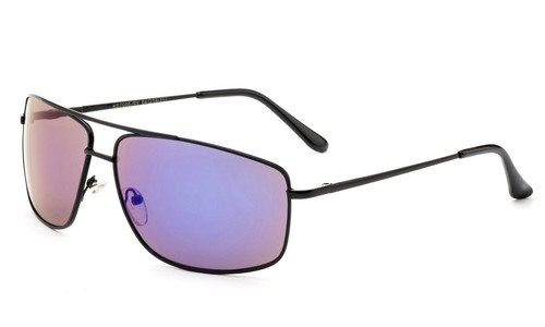 Gafas de sol retro aviador flash lentes espejadas hombres mujeres gafas marco de metal - Imagen 4 de 9