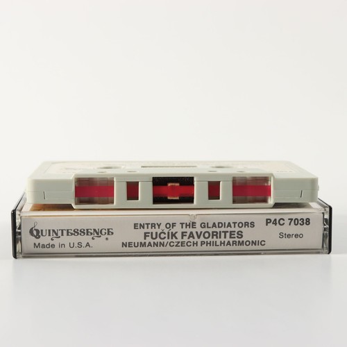 Entry of the Gladiators - Fucik Favorites (Cassette Tape 1977 Quintessence) RARE - Picture 5 of 7