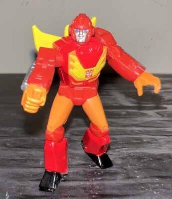 Transformers Generation 1 Titanium Series Die-Cast Metal Rodimus Hot Rod Figure