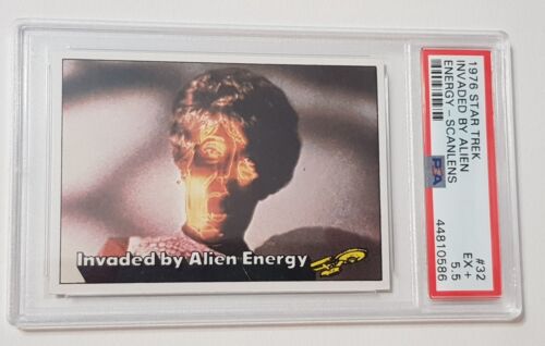 1976 Scanlens Star Trek #32 Invaded by Alien Energy PSA 5.5 EX+ 44810586 (#160) - Picture 1 of 24