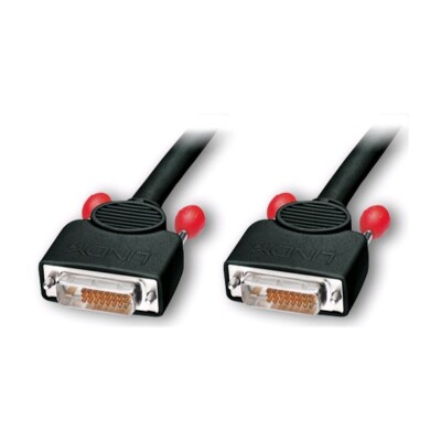 Lindy DVI-D Dual Link 24+1 Super  Long Distance Kabel, schwarz Länge: 15m