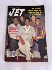 1992 October 12 JET Magazine, Patti LaBelle on TV’s ‘Out All Night’ (MH37)