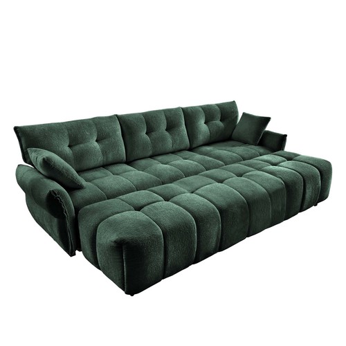 1-4 Seat Chenille Modern Sectional Sofa Set Living Room Long Couch w/O Ottoman - Picture 81 of 112