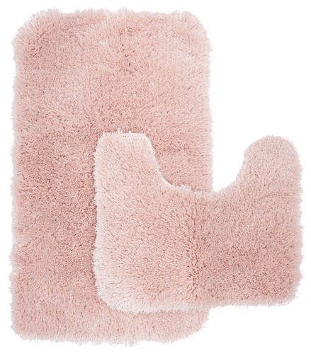 SET 2 TAPPETINI DA BAGNO ANTISCIVOLO SHAGGY, TAPPETINO ULTRA MORBIDO PER BAGNO, SAVY - Foto 10 di 16