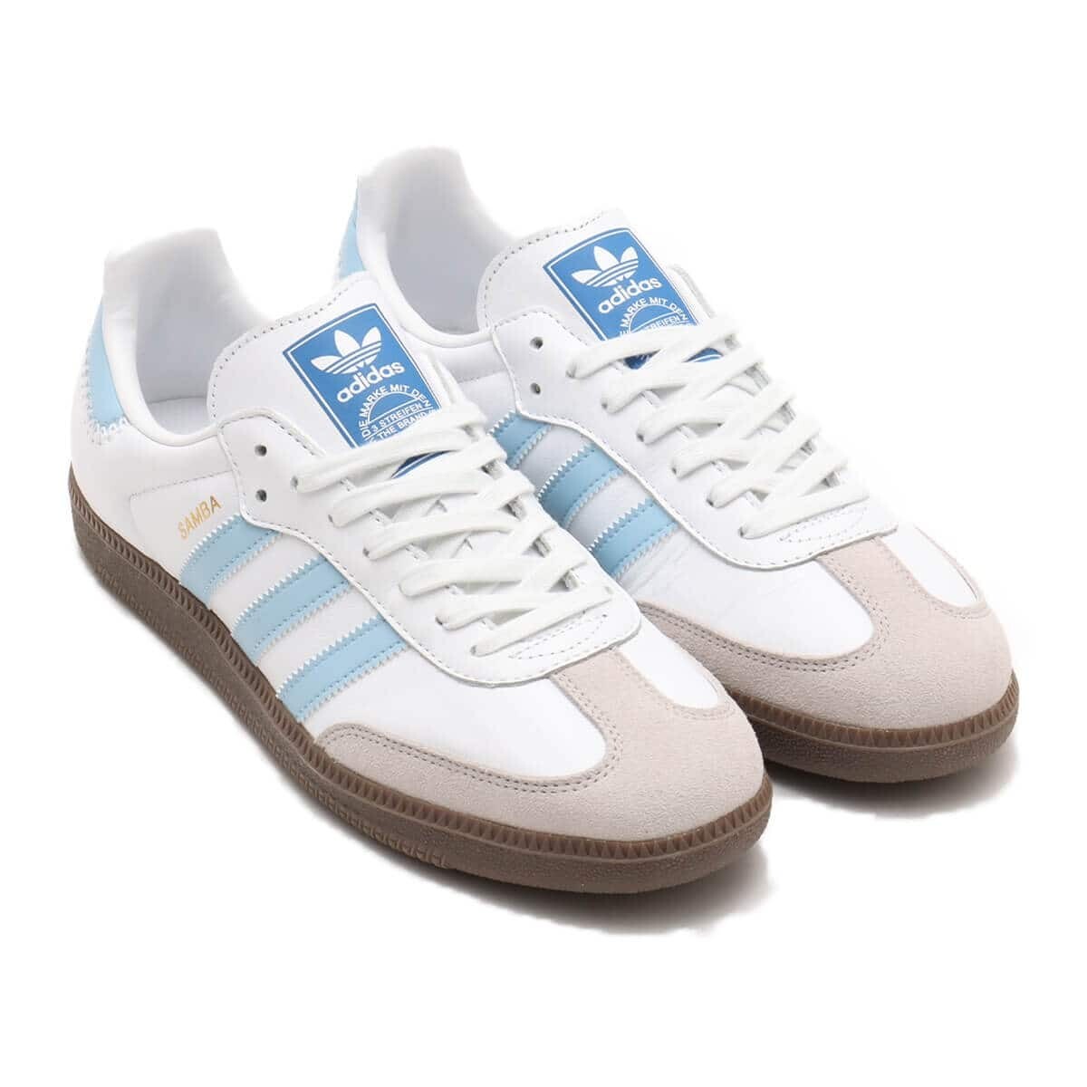 スニーカー adidas Samba OG White Blue adidas Originals Samba OG JI2003 Footwear White Clear Sky