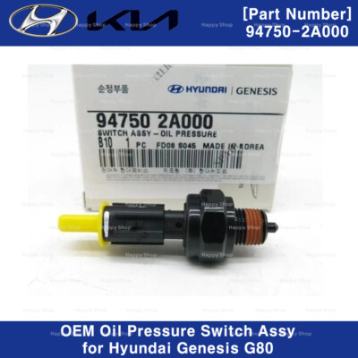 #ad GENUINE OEM Oil Pressure Sending Unit 947502A000 for Hyundai Genesis G80 Tucson $62.23
