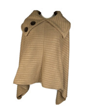 Le Moda Women's Cape One Size Fits Most - Beautiful Camel Color Brand New W/tags