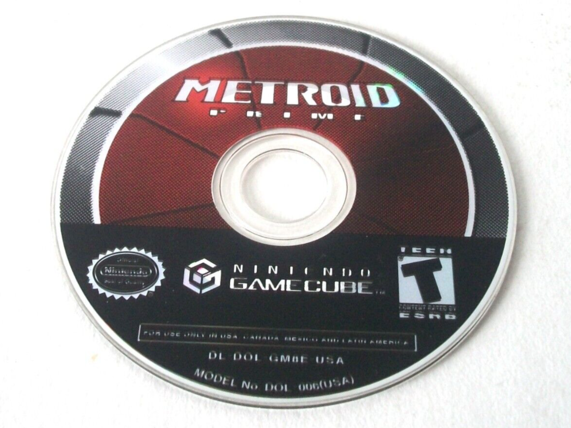 Metroid Prime Version 01 Nintendo GameCube Game Disc Only DOL-GM8E