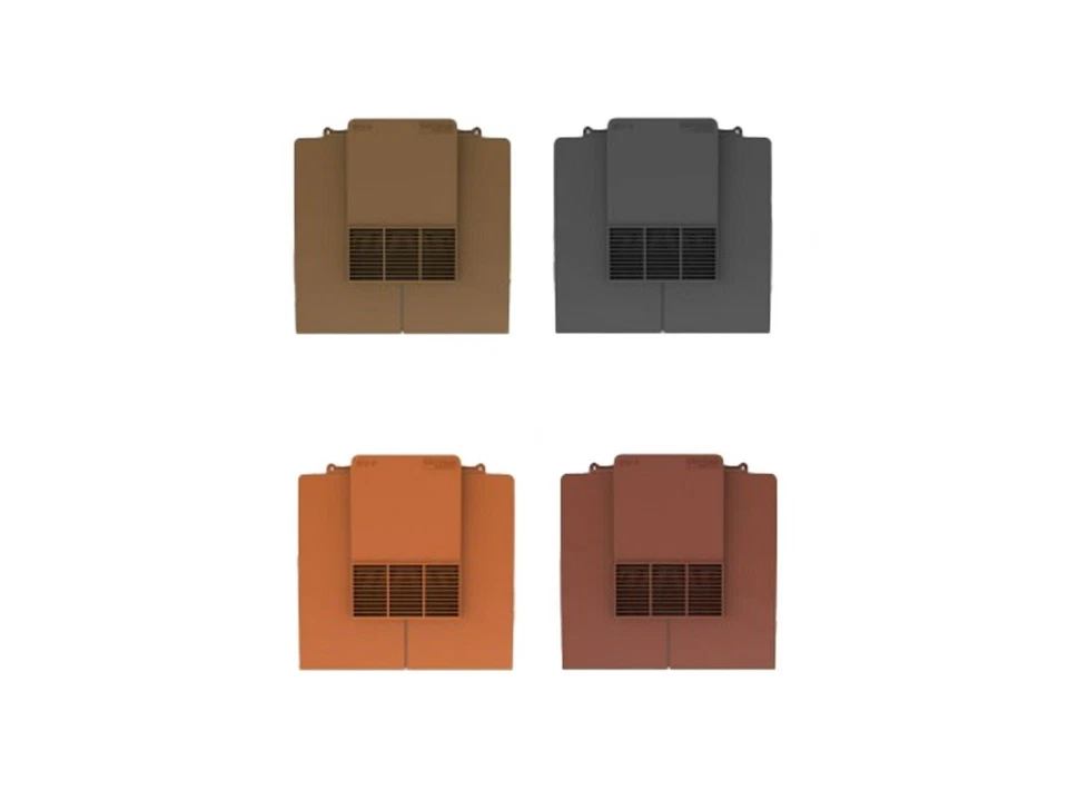 Timloc Plain Roof Tile Vent 333mm x 121mm x 334mm for Marley, Redland, Russell