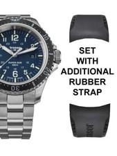 Traser H3 109373 P67 T25 SuperSub Set Blue Herrenuhr 46mm Taucheruhr 50ATM