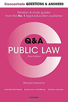 Concentrate Questions and Answers Public Law: Law Q&A Revision  