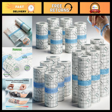 18 Rolls Tattoo Aftercare Bandage - Waterproof Second Skin Tape, 2in 4in 6in Wid