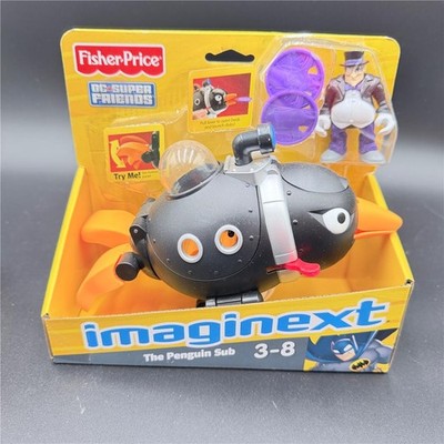 Fisher Price  DC Super Friends Batman Imaginext The Penguin Submarine 2011 New