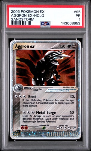 Aggron ex graded PSA 1 for sale on eBay