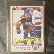 Topps 1981-82 Wayne Gretzky #16 Base Set Edmonton Oilers NHL Hockey Card
