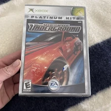 Need for Speed: Underground (Microsoft Xbox, 2003) Platinum Hits Brand New