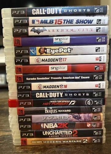 PS3 Game Bundle (Lot of 16) Most Are CIB Sony PlayStation 3 Lot