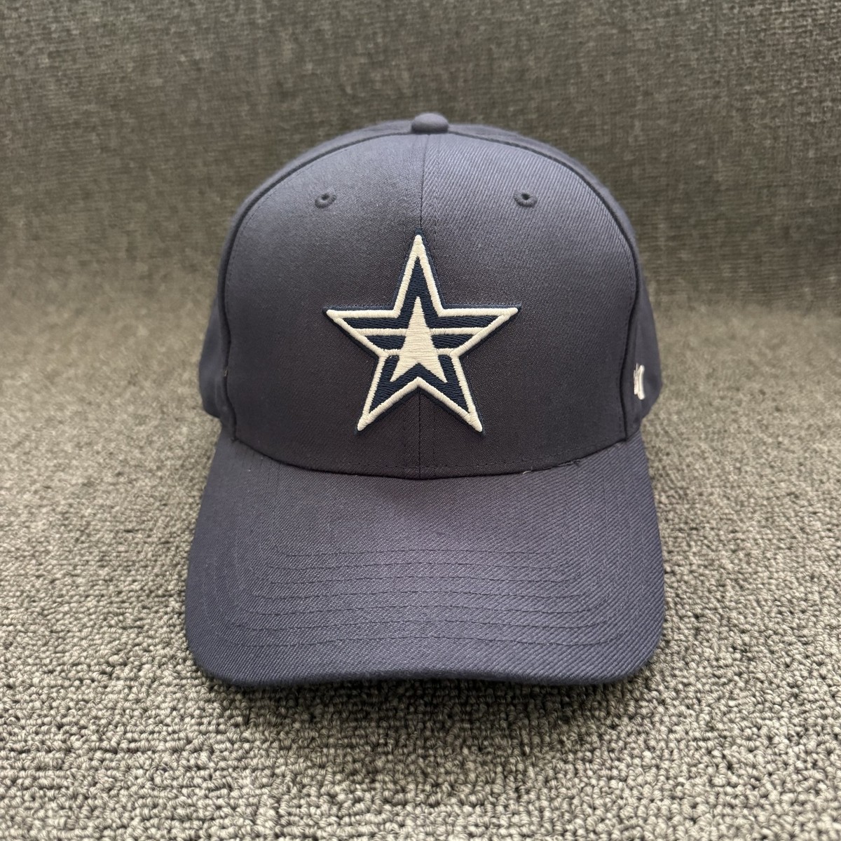 '47 Brand Dallas Cowboys Snapback Hat Navy Curved Brim NFL Cap