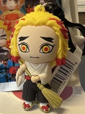 Demon Slayer NEW * Senjuro Rengoku Clip * Blind Bag Series 5 Monogram Key Chain