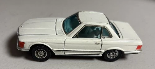 Corgi Toys Whiz Wheels White Mercedes-Benz 350 SL Diecast Made In Gt. Britain