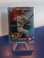 Jacob Melton #BD-135 2022 Bowman Draft 1st Edition Sky Blue Foil Astros
