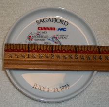 Sagafjord July 4 - 14 1985 Cruise Wine Coaster Cunard NAC Line ROSENTHAL Germany