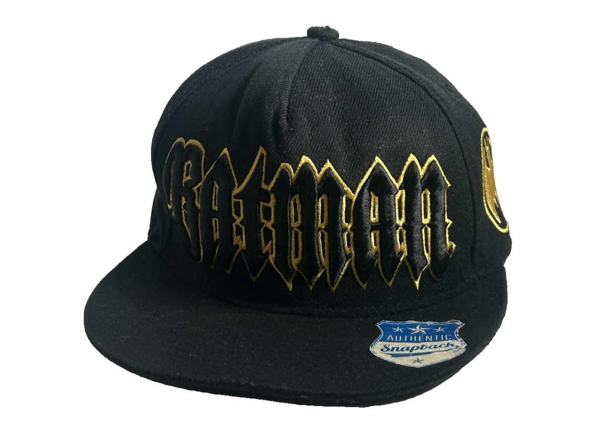 Batman Hat Cap Snapback DC Comics Embroiderd Spel… - image 3