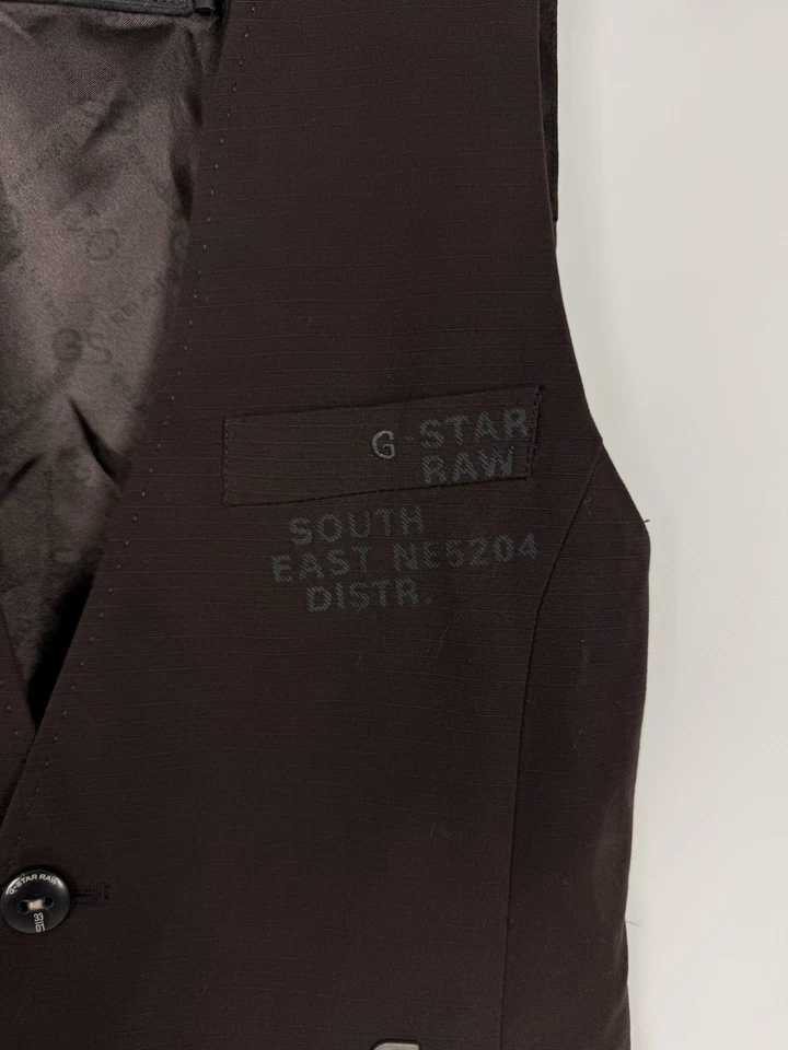 Chaleco G-Star marrón Foto 3 de 4