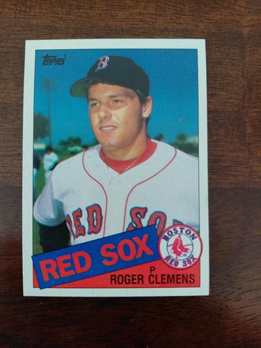 Roger Clemens #181 1985 Topps Tiffany card