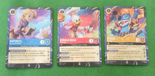 SET 3 DISNEY LORCANA ARCHAZIAS ISLAND EPCOT PROMO CARDS:RAPUNZEL, DONALD, STITCH
