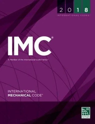 International Mechanical Code (IMC) 2018 (ICC Series) NEW Free SHIPPING