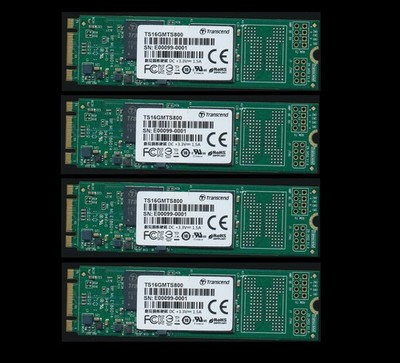 TS16GMTS800 M.2 SATA3 SSD 16 GB MLC 2280 Transcend 4 Stück