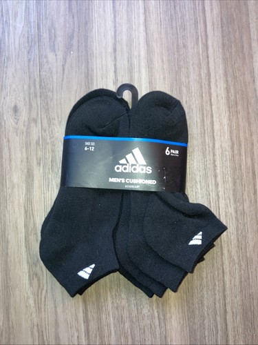 5 pair of Adidas Men's Cushioned Aeroready Socks (shoe size 6-12)