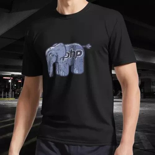 CAMISA NUEVA VINTAGE PHP ELEPHPANT RACING LOGO CAMISETA EE. UU. TALLA DIVERTIDA S-5XL