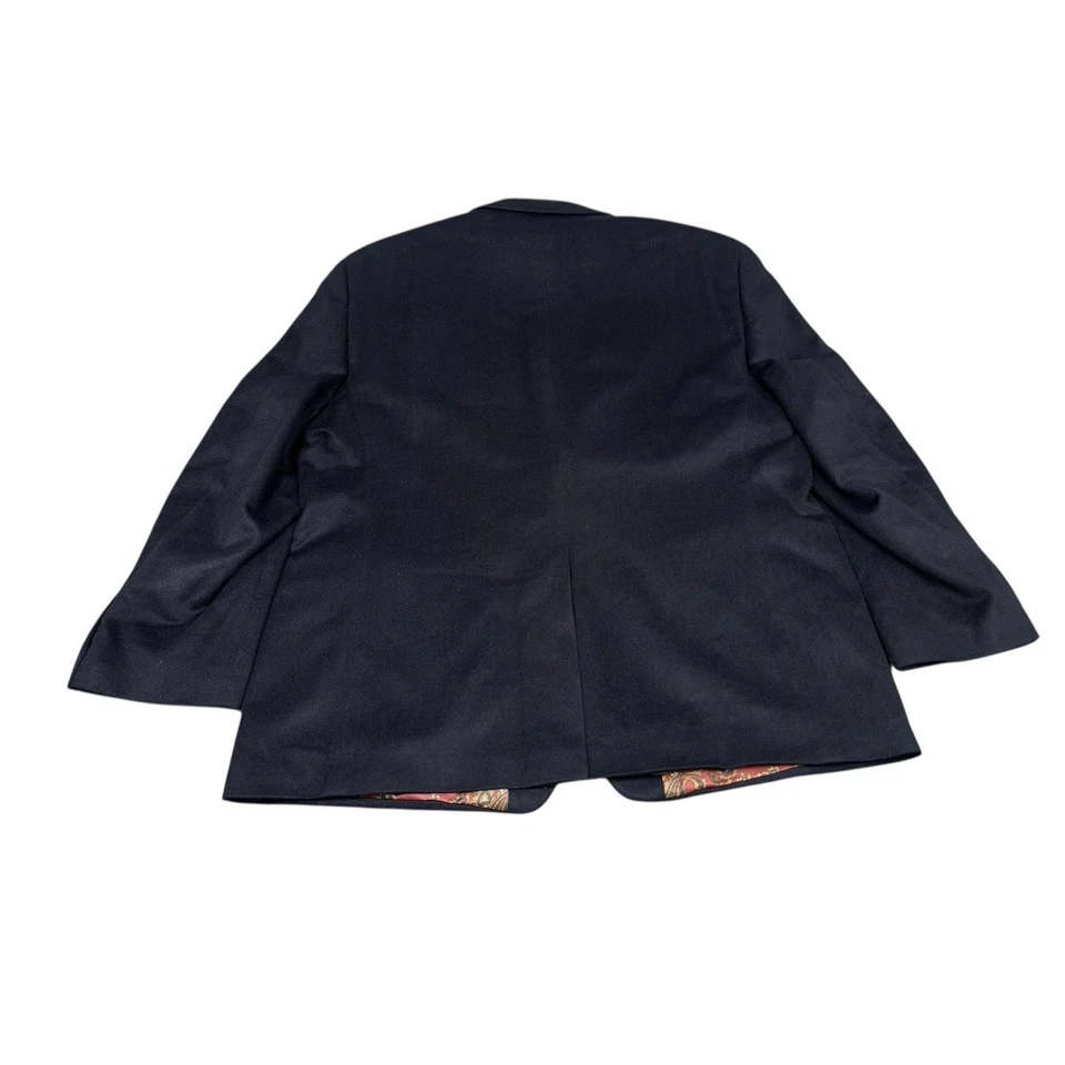 Blazer Lauren Ralph Lauren Hombre 46S Negro Cachemira Seda Lana Abrigo Deportivo Chaqueta Foto 2 de 4