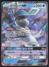 Glaceon GX Holo 39/156 LP SM - Ultra Prism Pokemon Card on eBay