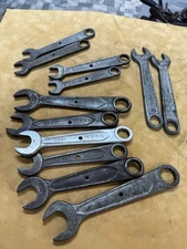 Vintage  Wards, Barcalo Buffalo auto kit  Wrenches  USA Drop Forged Alloy Steel