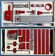 fischertechnik Vintage: mot 1 und mot 2 in erster OVP - 70er Jahre