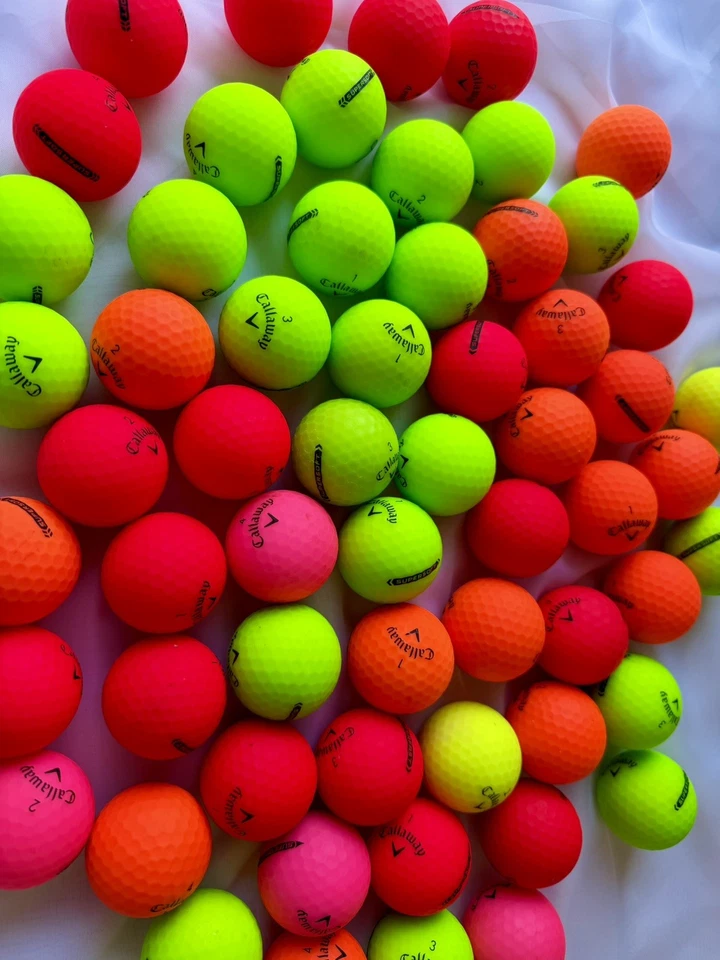 60 pelotas de golf Callaway Supersoft usadas mate como nuevas 5A + envío GRATIS Foto 4 de 4