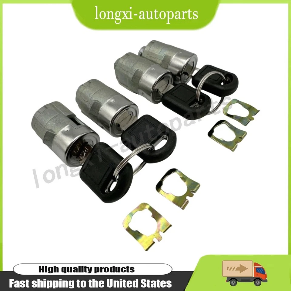 Fits Chevy Express Van 2010-2014 Ignition & 4 Door Lock Cylinders W/6 Keys - Изображение 2 из 4