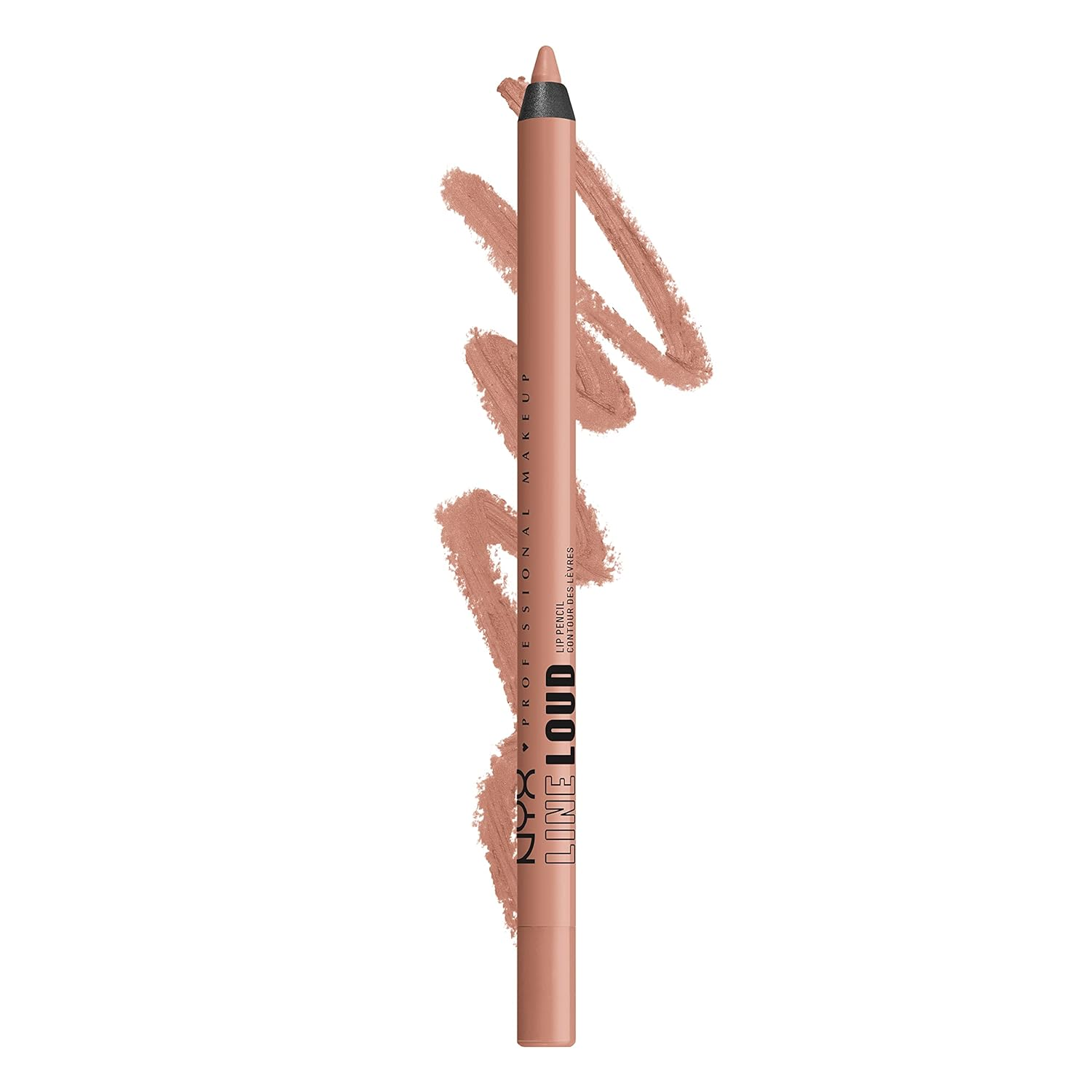 Line Loud Lip Liner, Longwear and Pigmented Lip Pencil with Jojoba Oil & Vitamin