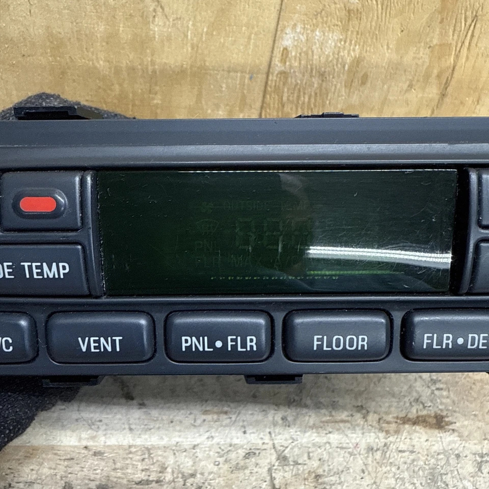 99-02 FORD EXPEDITION NAVIGATOR A/C CLIMATE HEATER CONTROL XL7H-19C933 GRAY OEM Foto 3 de 4