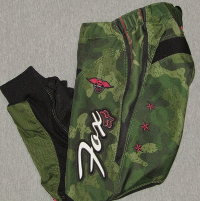 FOX Racing 180 Pants Motocross Dirt Bike ATV Camo Green Black Pink