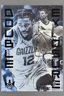 2024-25 Panini Court Kings Ja Morant Double Exposure Obsidian 1/8 #8