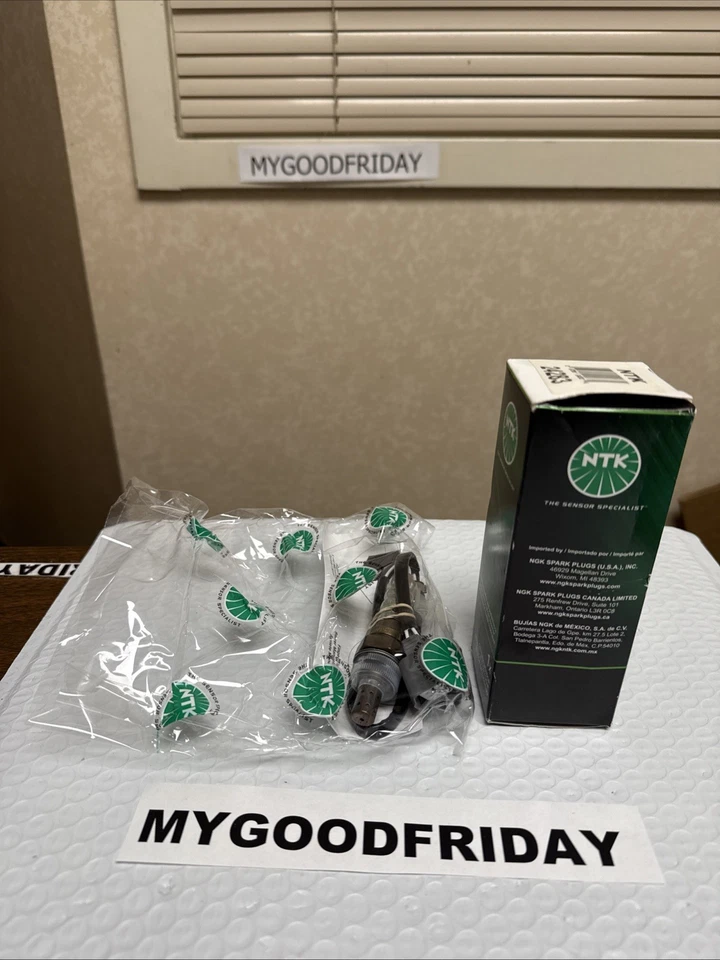 Sensor de oxígeno NTK 24283 genuino nuevo para Honda Civic 2001-2003 1,7 L hecho en Japón Foto 3 de 4