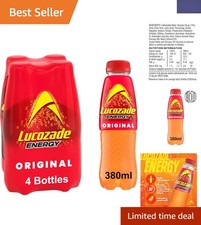 Sustainable Energy  Drink &ndash; 4 x 380ml Bottles for Enhanced Focus