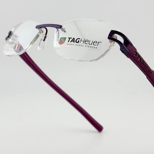 Original Tag Heuer Randlose Brille TH 7646 C. 017 SELTENES FRANKREICH GESTELL - Bild 21 von 24
