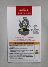 2025 Hallmark Ornament - THIS IS HALLOWEEN - Nightmare Before Christmas - NIB